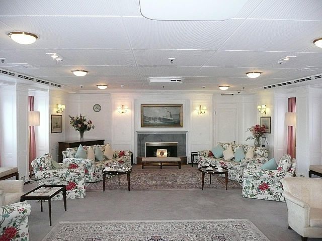 Royal Yacht Britannia Leisure Room